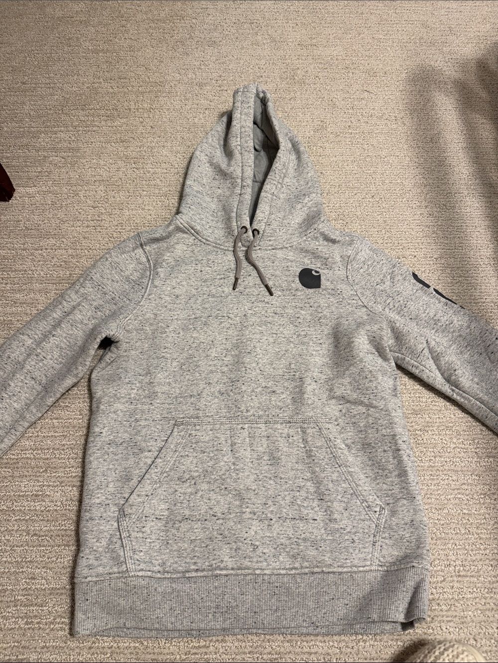 Women’s gray Carhartt hoodie